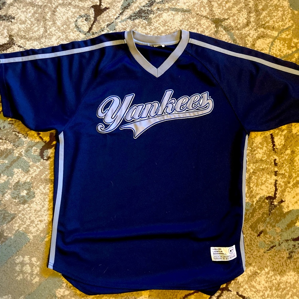 NY Yankees heavy duty short sleeve